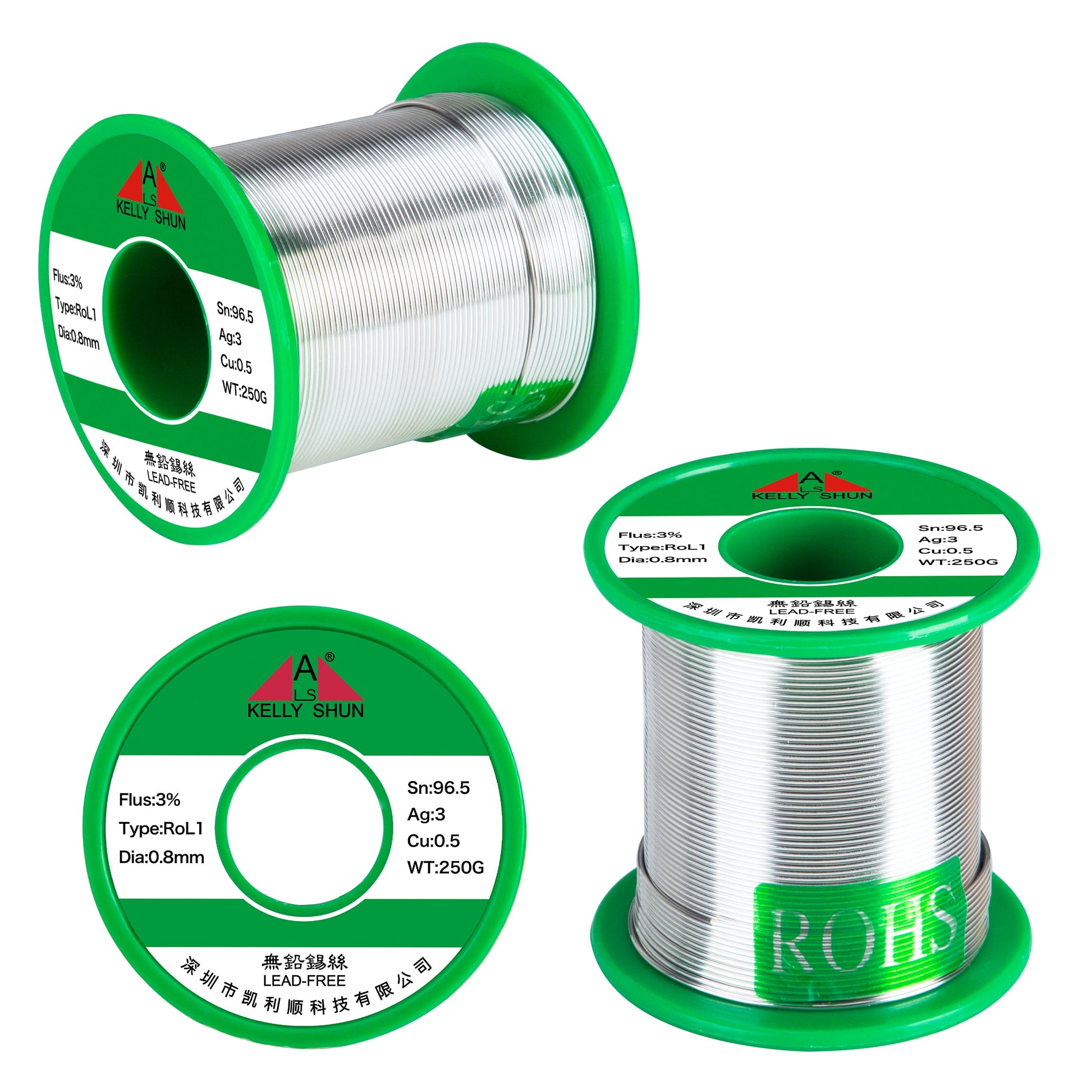 No Clean Solder Wire SAC305 (3% Flux)