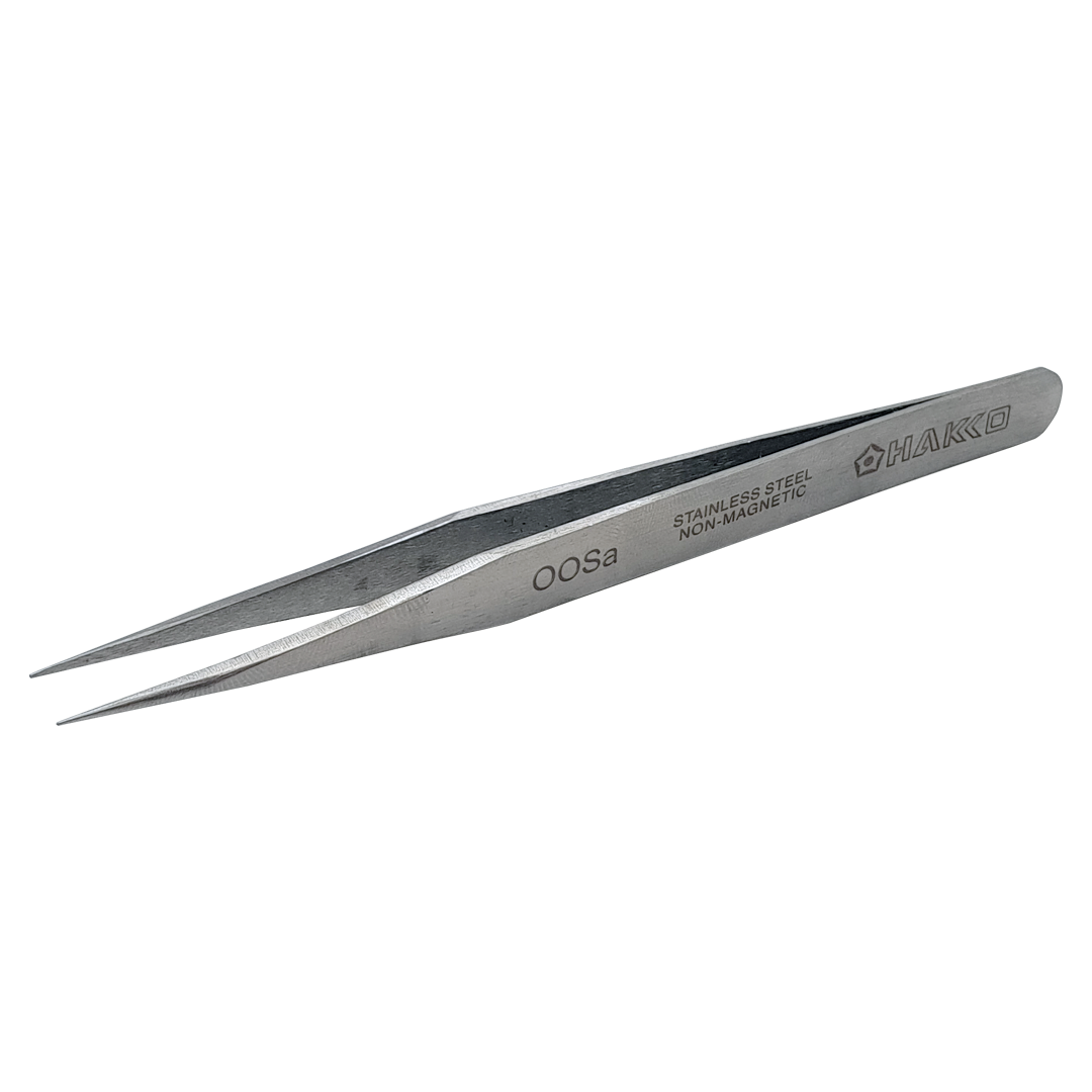 Hakko OOSA Stainless Steel Tweezers – Hakko Products