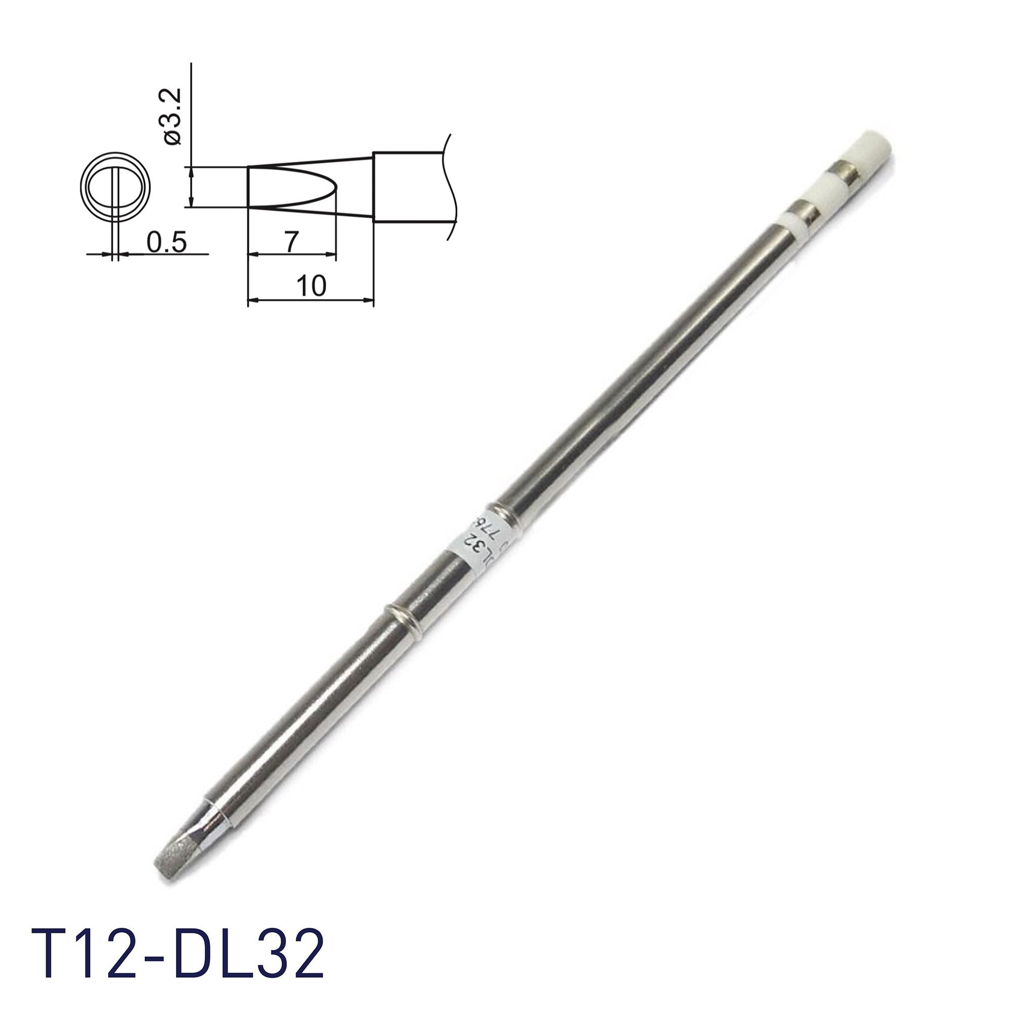 Hakko T12-DL32 Soldering Tip – Hakko Products Hakko T12-DL32 Soldering Tip – Hakko Products