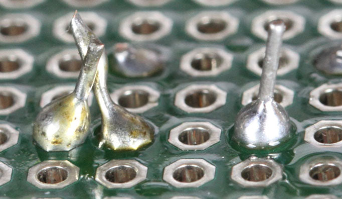 Common Soldering Problems: Untrimmed Leads