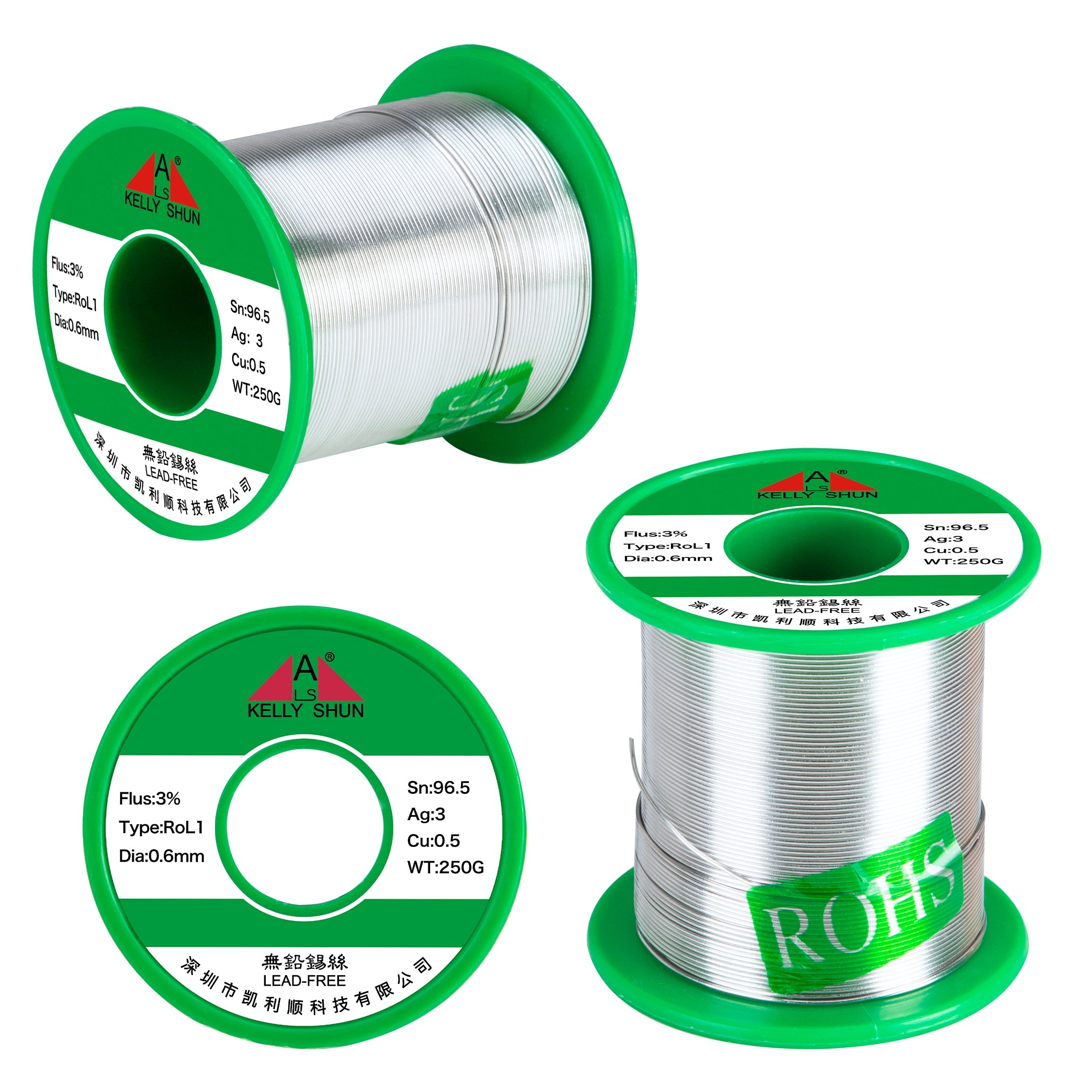 No Clean Solder Wire SAC305 (3% Flux)