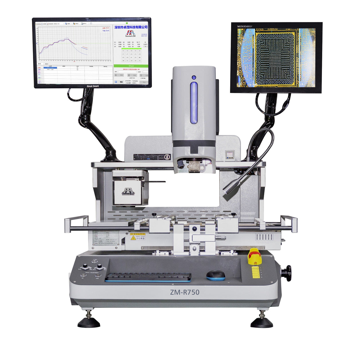 Automatic Rework System Seamark R750 PC Automatic BGA Rework Station – Hakko Products