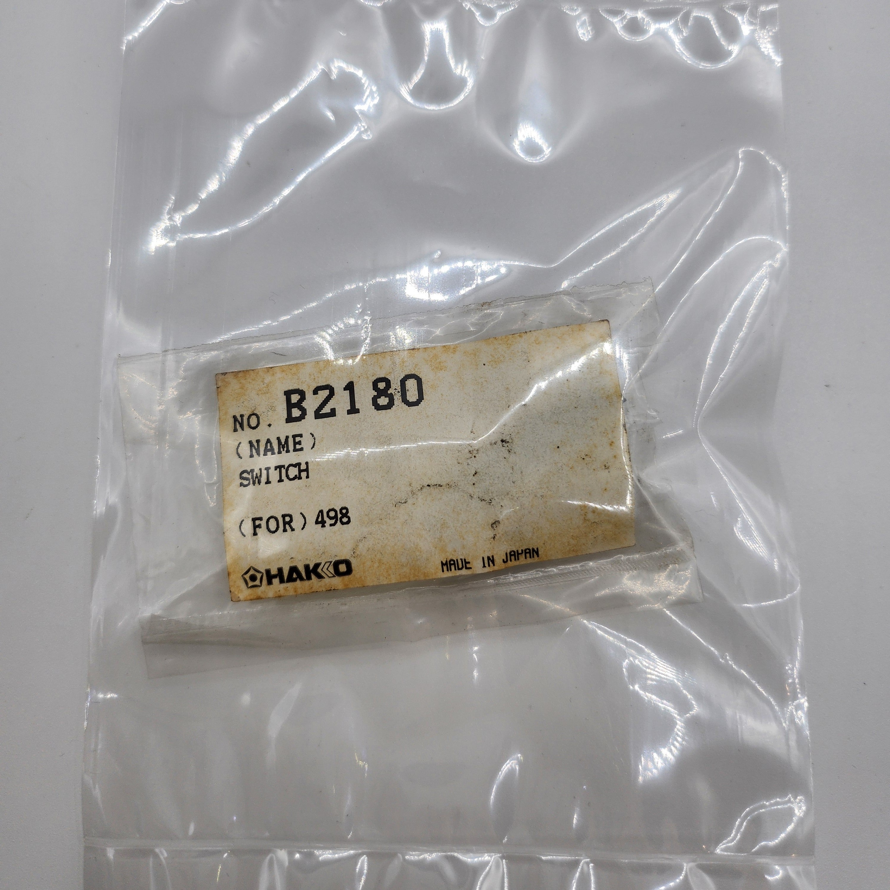 B2180 Switch for 498