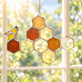 Pre-Cut Beehive Stained Glass