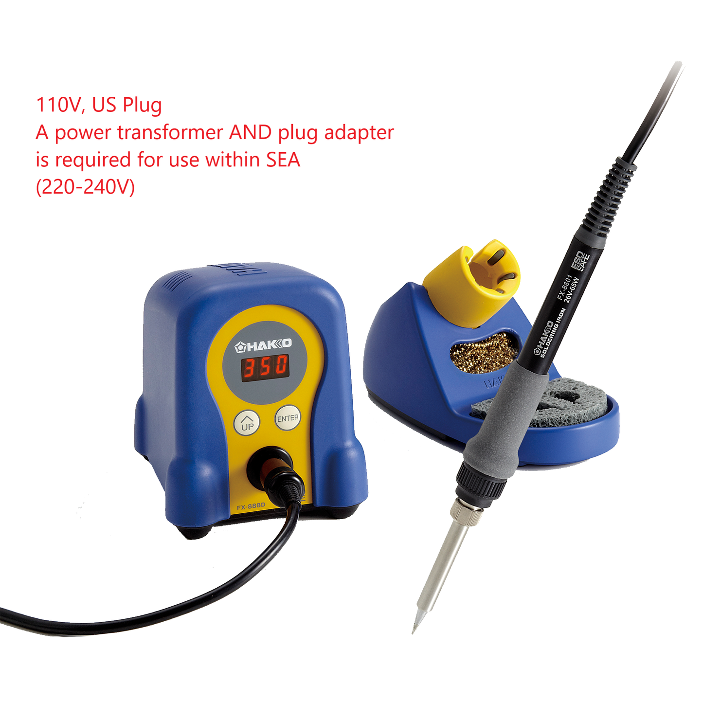 FX-888D Soldering Station (110V, US Plug)