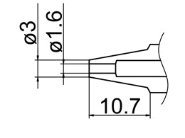 NOZZLE/0.6MM FOR FM-2024
