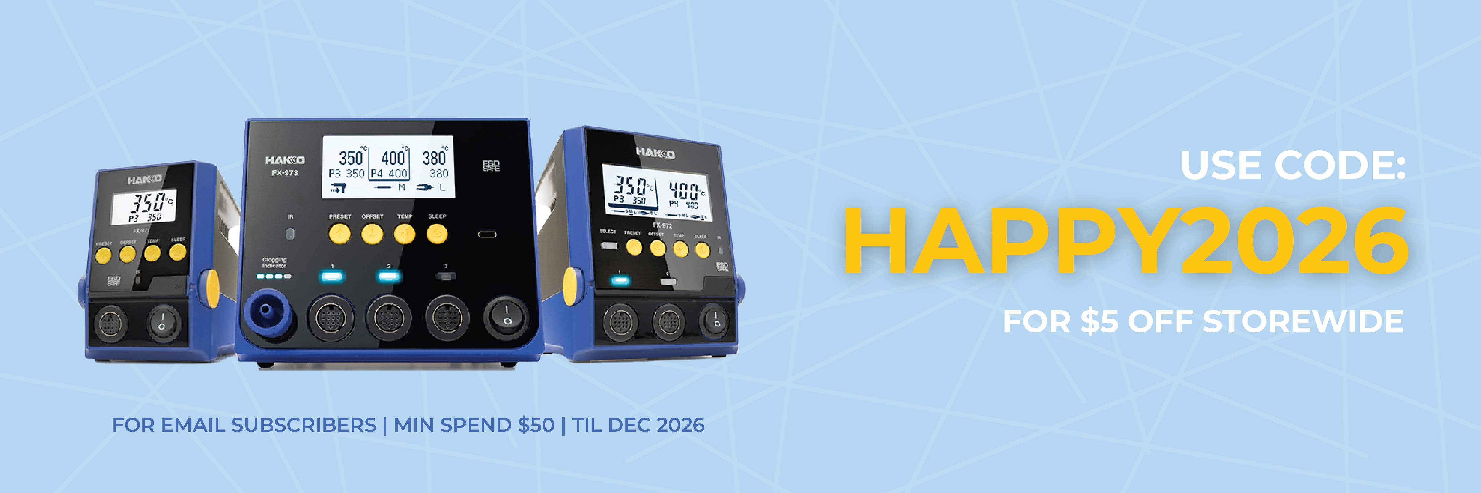 HAKKO FX-971 Soldering Station: The next generation of soldering
