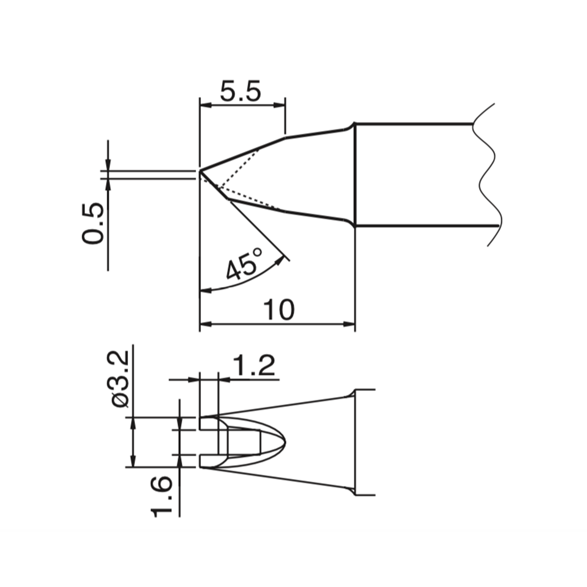 T20 Series Soldering Tip