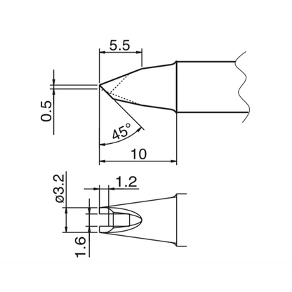 T20 Series Soldering Tip