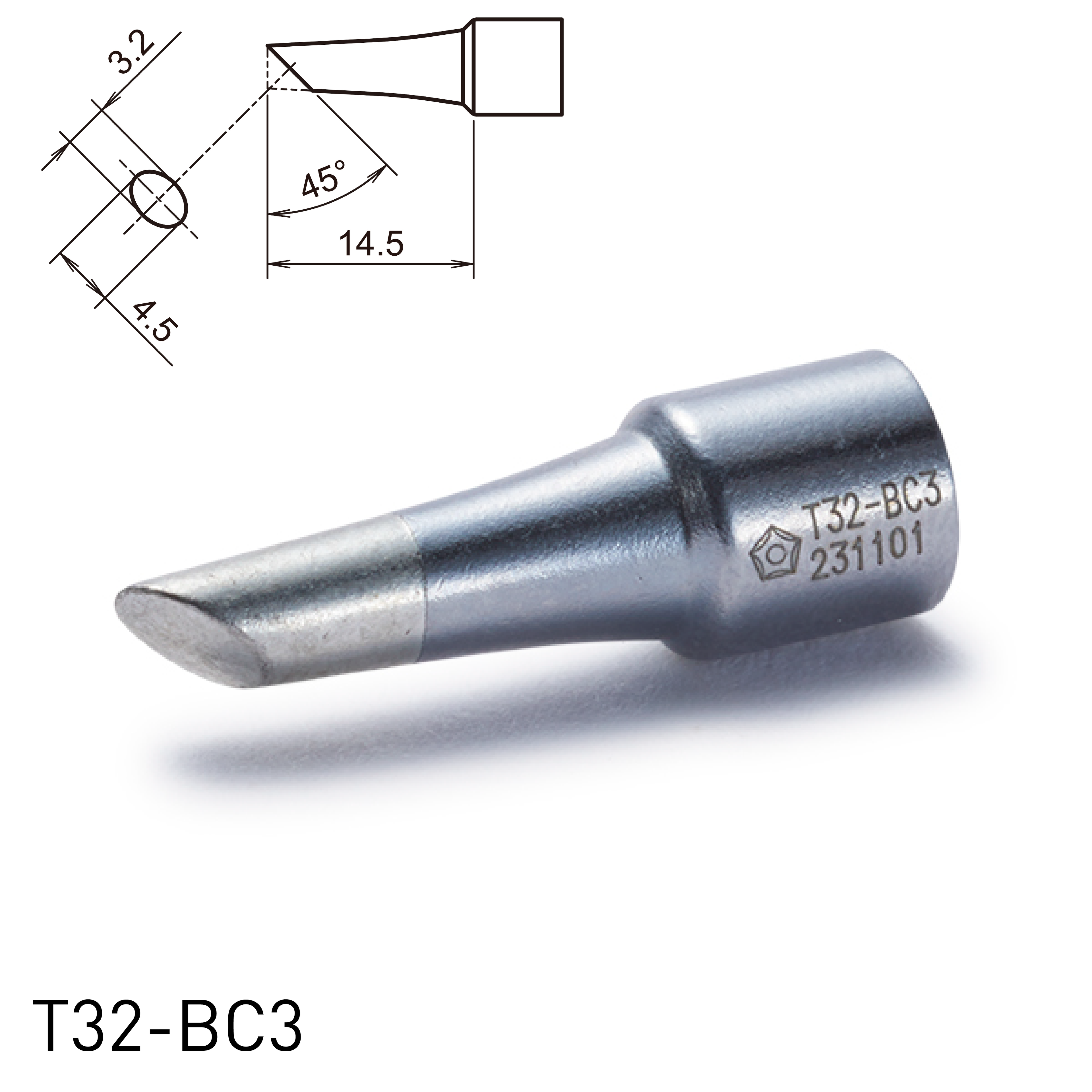 T32 Series Soldering Tips