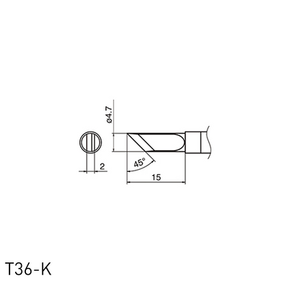 T36 Series Soldering Tips