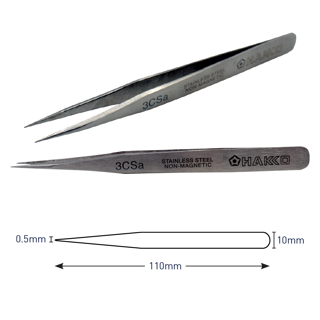 3CSA Stainless Steel Tweezers