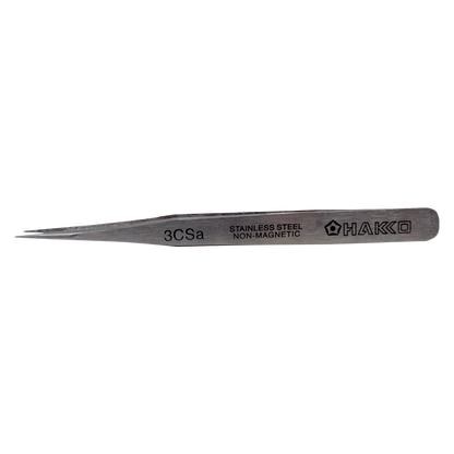 Hakko_ 3CSA Stainless Steel Tweezers_ Tweezers_ Hakko Products