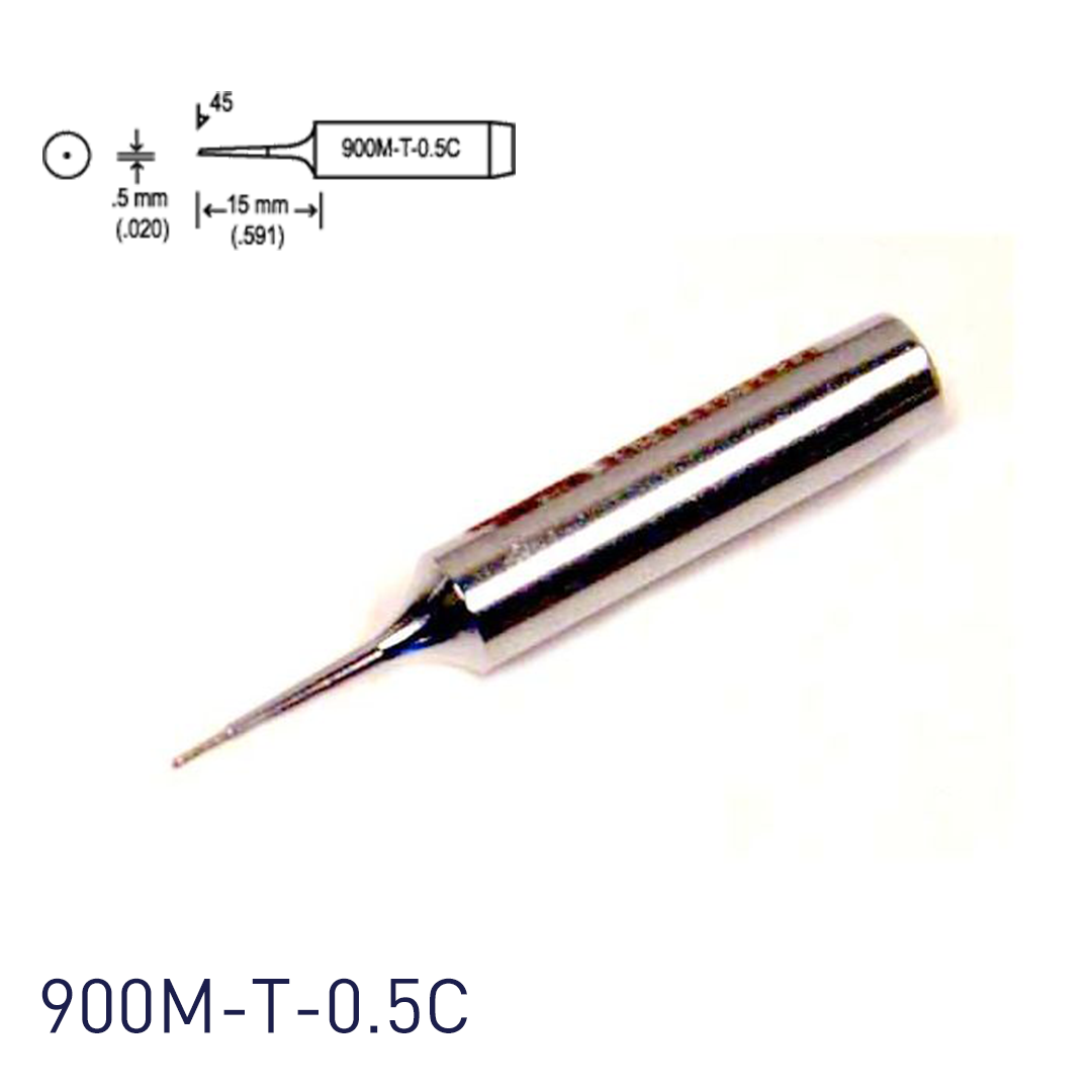 900m Hakko 900M-T-0.5C Soldering Tip – Hakko Products
