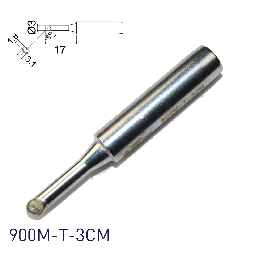 900m Hakko 900M-T-0.5C Soldering Tip – Hakko Products