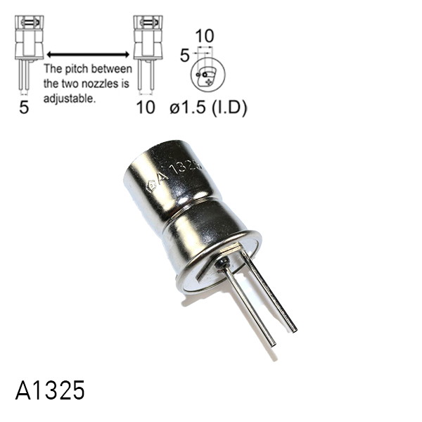 Hakko Products_ A1325 Single Hot Air Nozzle_ Nozzles_ Hakko Products