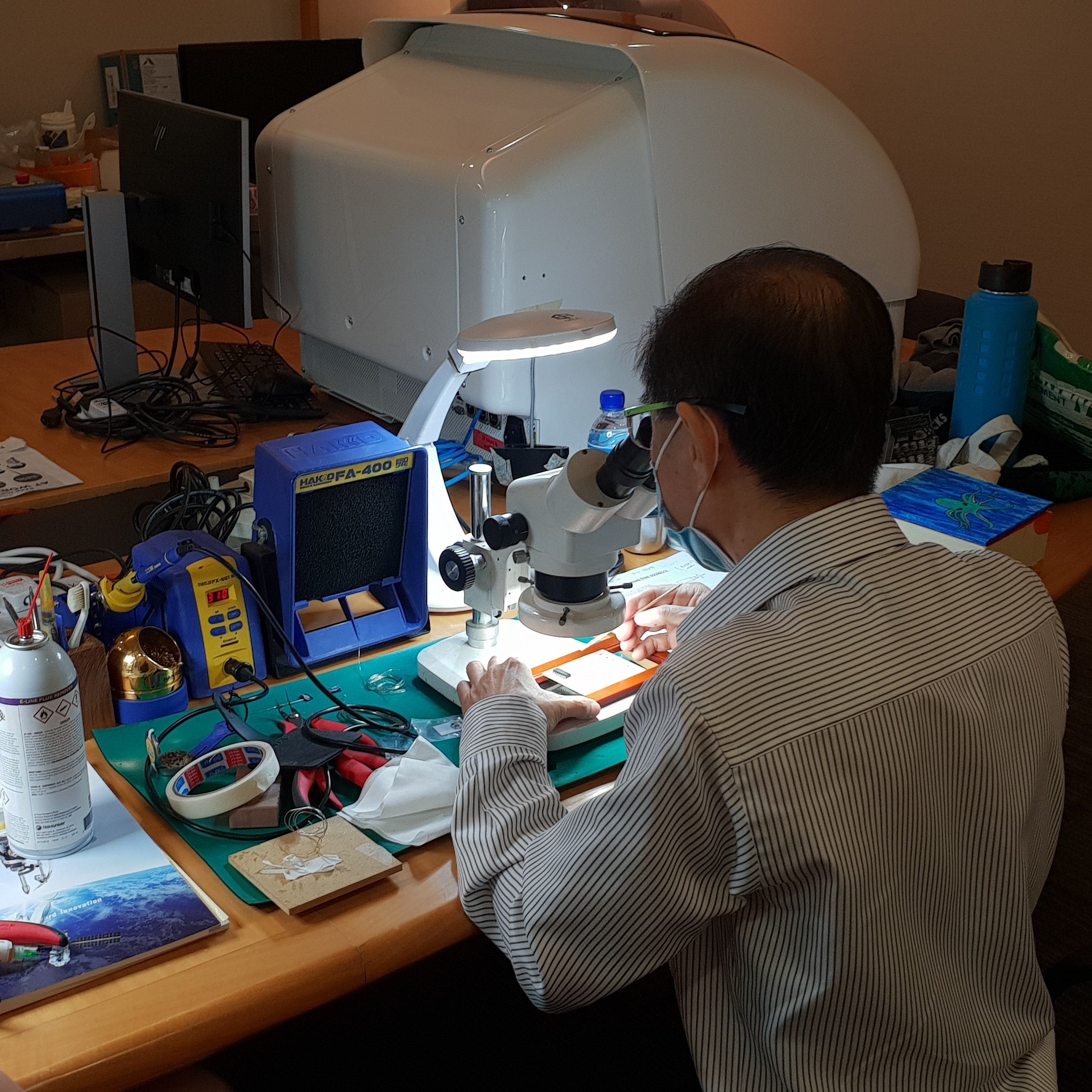 Hakko Products_ Hakko Soldering School (Singapore) Micro-soldering class physical learning experienced trainer DIY upskill Hakko certificate upon completion