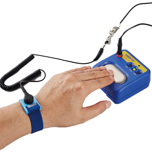 Hakko FG-470 Static Control Wrist Strap Tester Soldering Related Equipment and Materials ESD safe soldering accessories Hakko Products