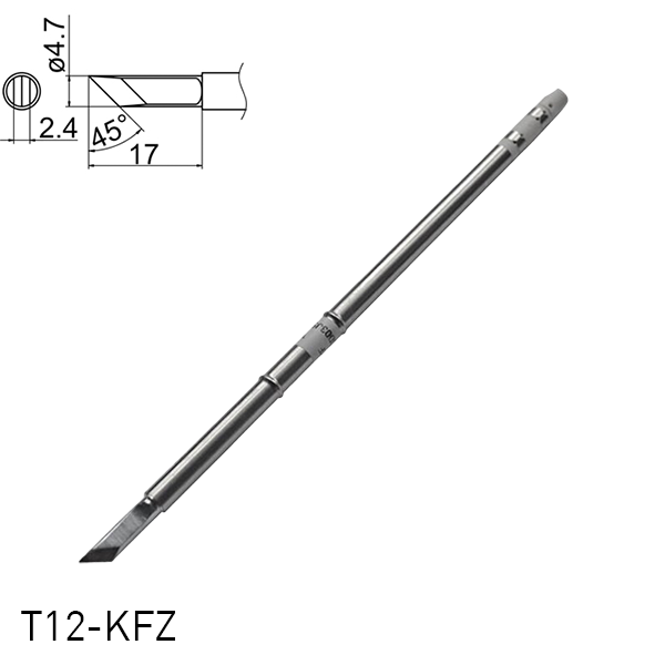 Hakko Products_ T12-KFZ_ Soldering Tips_ Hakko Products