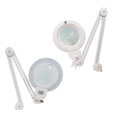 Clamp-On Magnifying Lamp