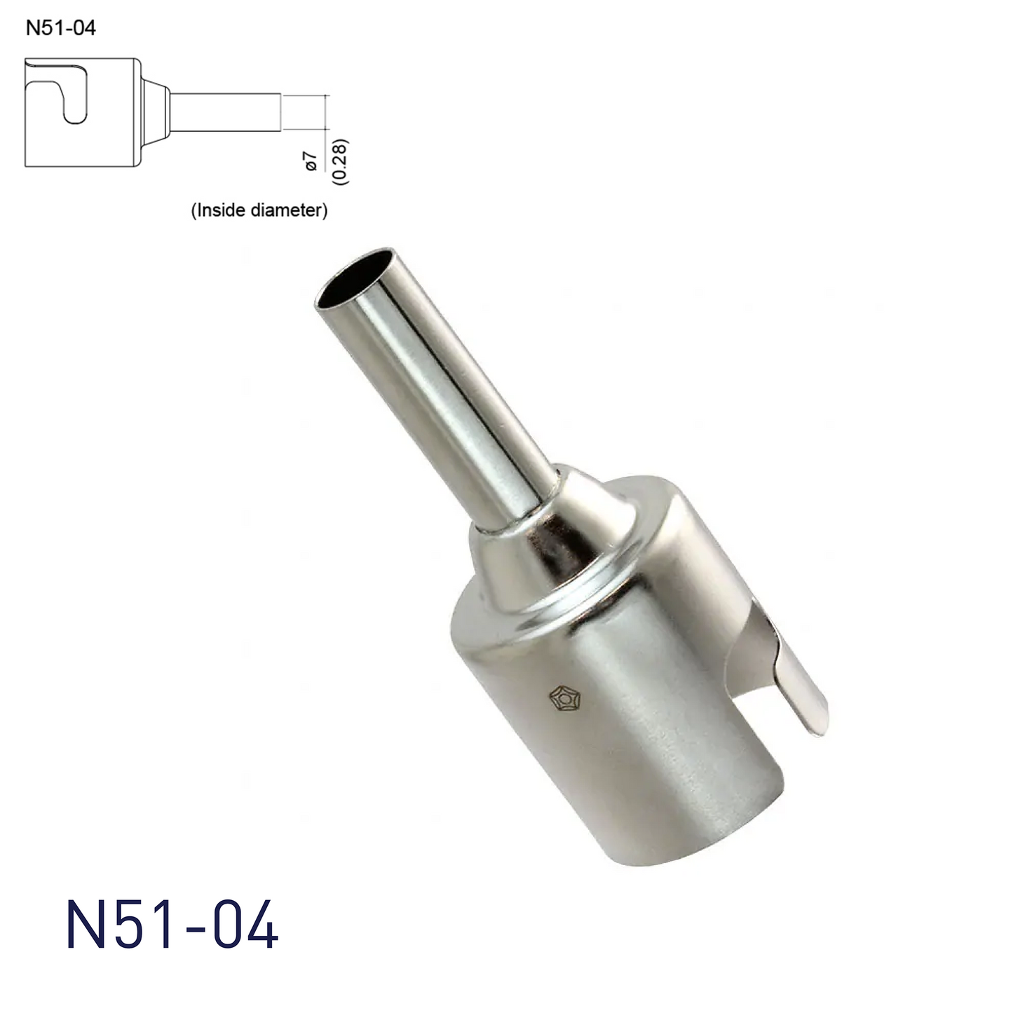 Hakko Products_ N51 Single Hot Air Nozzles_ Nozzles_ Hakko Products