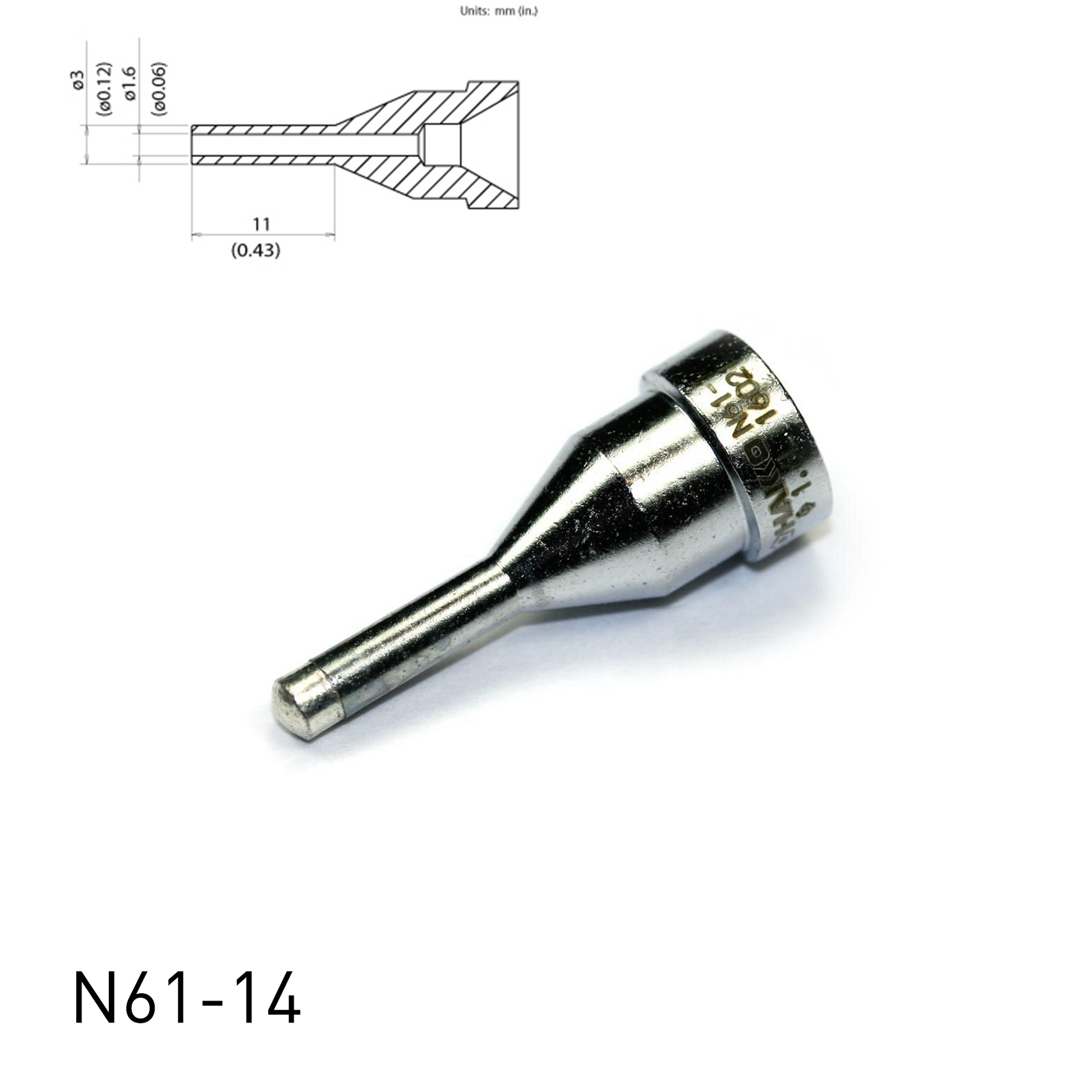 Hakko deals desoldering nozzle