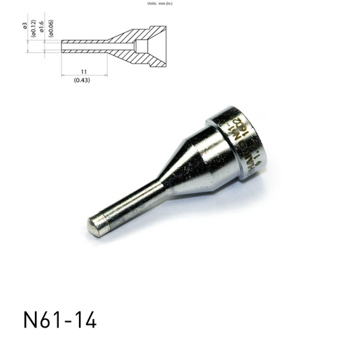 N61-14 Desoldering Nozzle