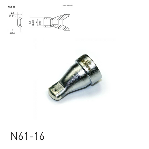 N61-16 Desoldering Nozzle