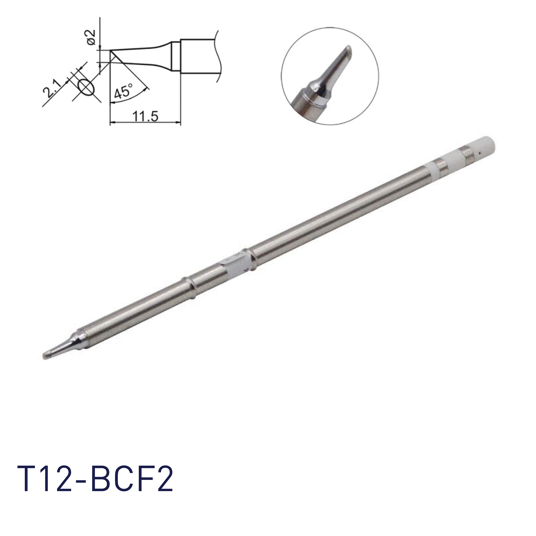 Hakko_ T12-BCF2_ Soldering Iron Tips_ T12 Series