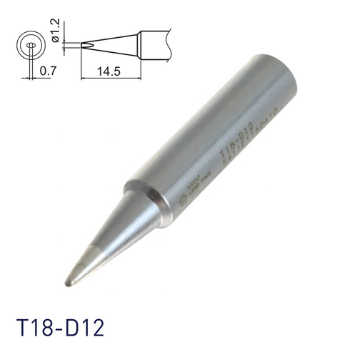 Hakko_ T18-D12_ Soldering Iron Tips_ Hakko Products