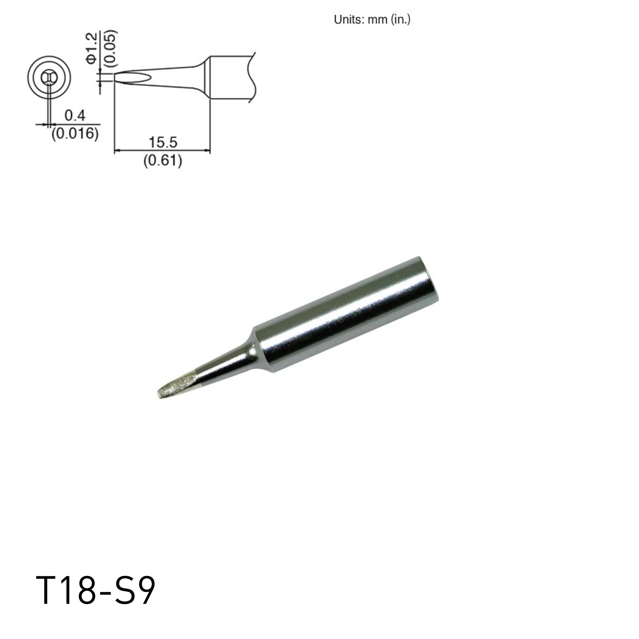 Hakko_ T18-S9_ Soldering Tips_ Hakko Products