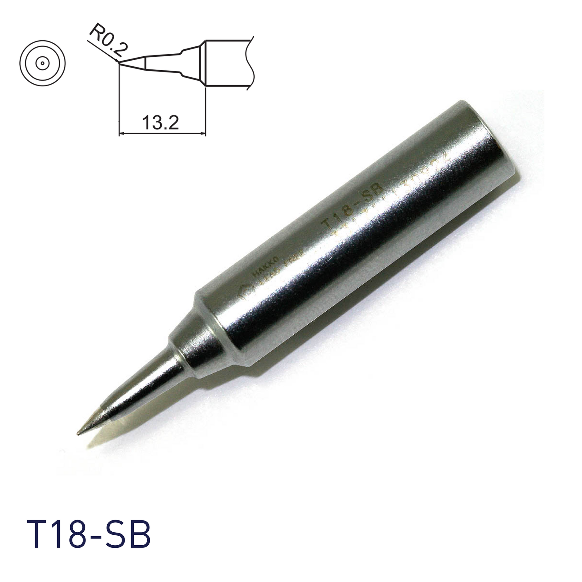 Hakko T18-SB Soldering Tip Shape-SB – Hakko Products