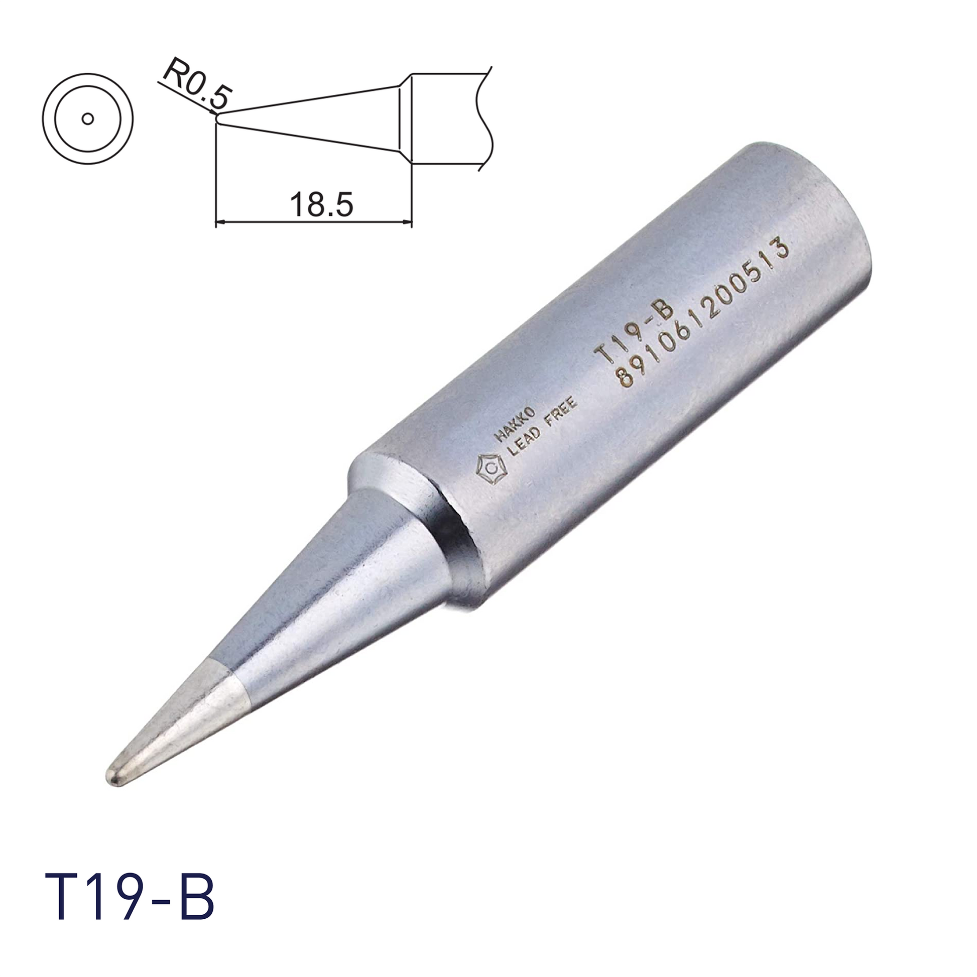 4.0mm soldering tip comparison chisel conical bevel