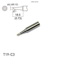 Hakko_ T19-C3_ Soldering Tips_ Hakko Products