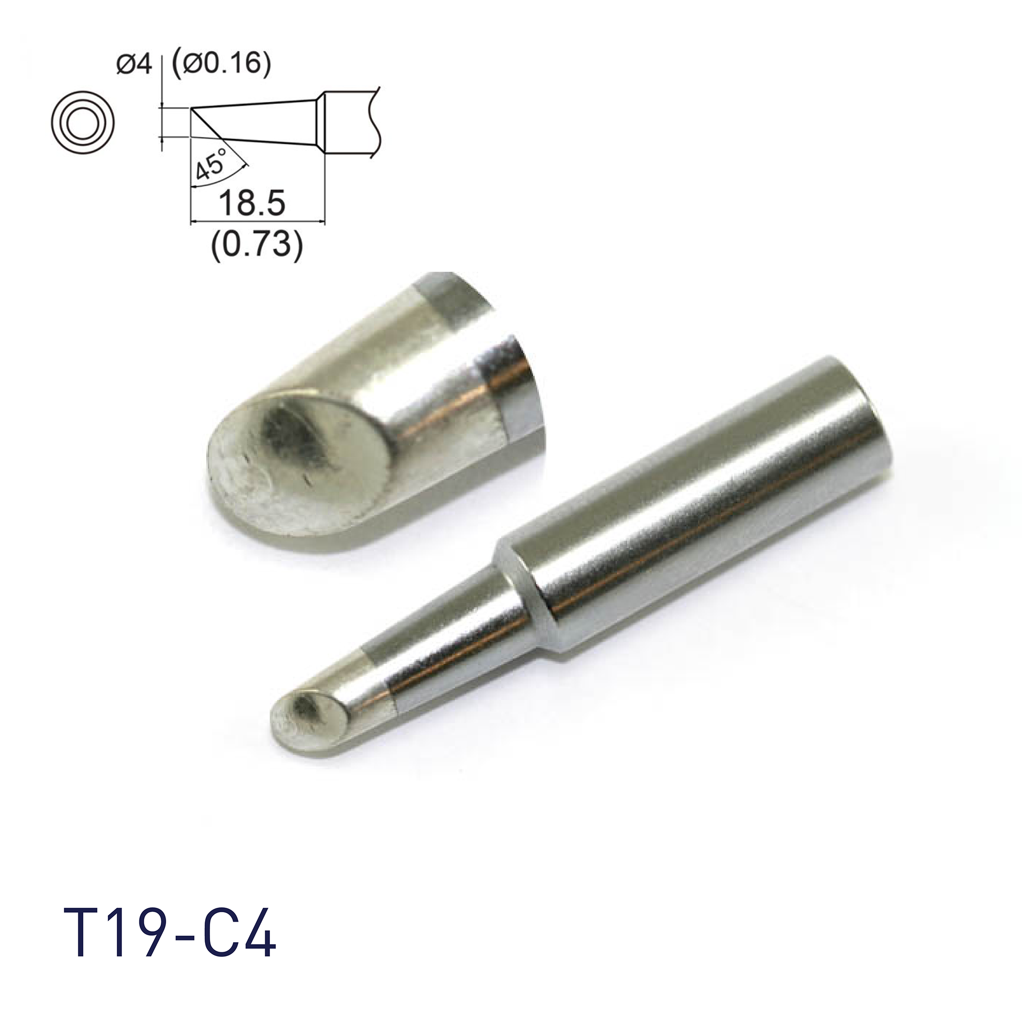 Hakko_ T19-C4_ Soldering Tips_ Hakko Products