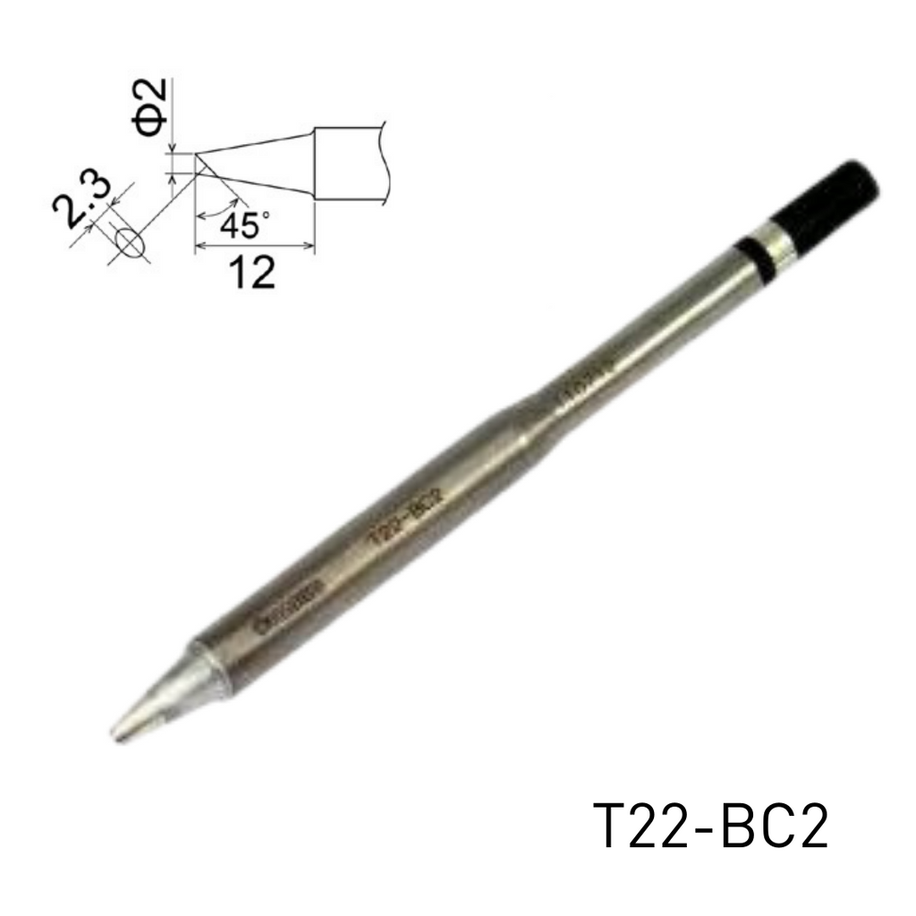 Hakko Products_ T22 Heavy Duty Soldering Tips_ Soldering Tips_ Hakko Products