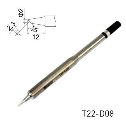 Hakko Products_ T22 Heavy Duty Soldering Tips_ Soldering Tips_ Hakko Products