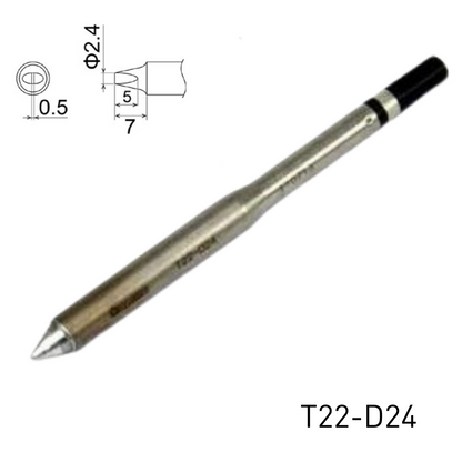 Hakko Products_ T22 Heavy Duty Soldering Tips_ Soldering Tips_ Hakko Products