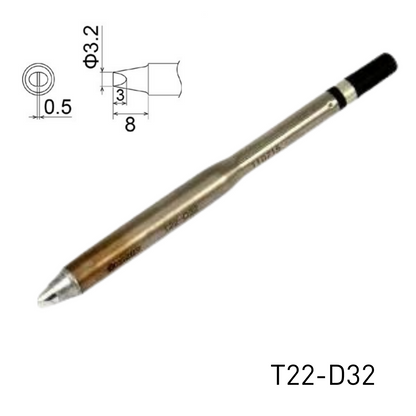 Hakko Products_ T22 Heavy Duty Soldering Tips_ Soldering Tips_ Hakko Products