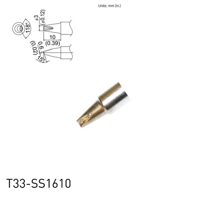 Hakko Products_ T33 / T33-SS Series Soldering Tips_ Soldering Tips_ Hakko Products