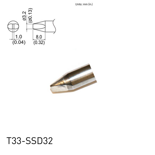 Hakko Products_ T33 / T33-SS Series Soldering Tips_ Soldering Tips_ Hakko Products
