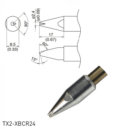 Hakko Products_ TX2 Soldering Tips_ Soldering Tips_ Hakko Products