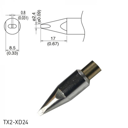 Hakko Products_ TX2 Soldering Tips_ Soldering Tips_ Hakko Products