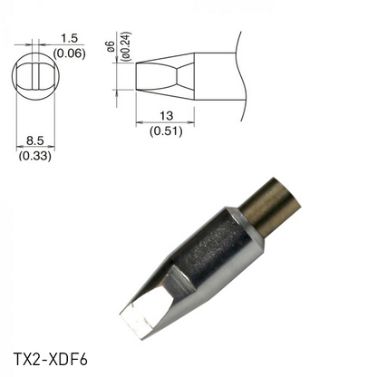 Hakko Products_ TX2 Soldering Tips_ Soldering Tips_ Hakko Products