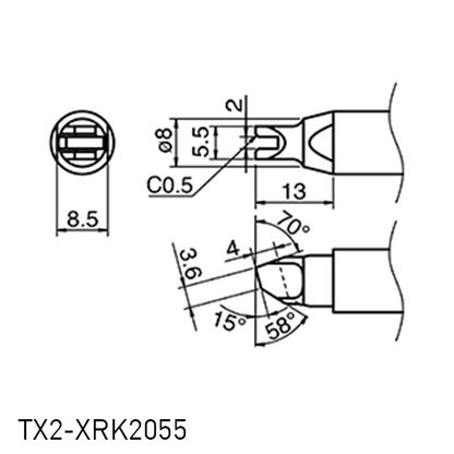 Hakko Products_ TX2 Soldering Tips_ Soldering Tips_ Hakko Products