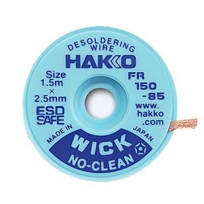 Hakko_ FR150-85 No Clean Wick Desoldering Wire (1.5m×2.5mm)_ Desoldering Wick_ Hakko Products